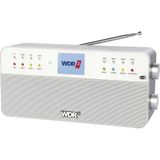 WDR-Radio - 8 geheugentoetsen voor WDR-zenders - afstandsbediening - Bluetooth - hoofdtelefoonaansluiting - kleurendisplay - stereogeluid - AUX-in - zilver - digitale radio