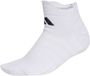 Adidas Performance Lage Gevoerde Tennissokken Unisex Wit