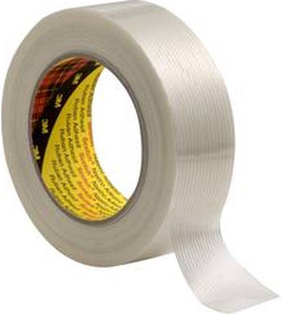 3M Scotch 8956 Filament Tape - 50mm x 50m - Transparent