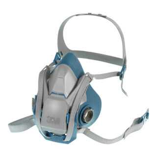 3M 3M ademhalingsmasker halfgezichtsmasker serie 6500QL maat M met snelsluitfunctie zonder filter Aantal:1