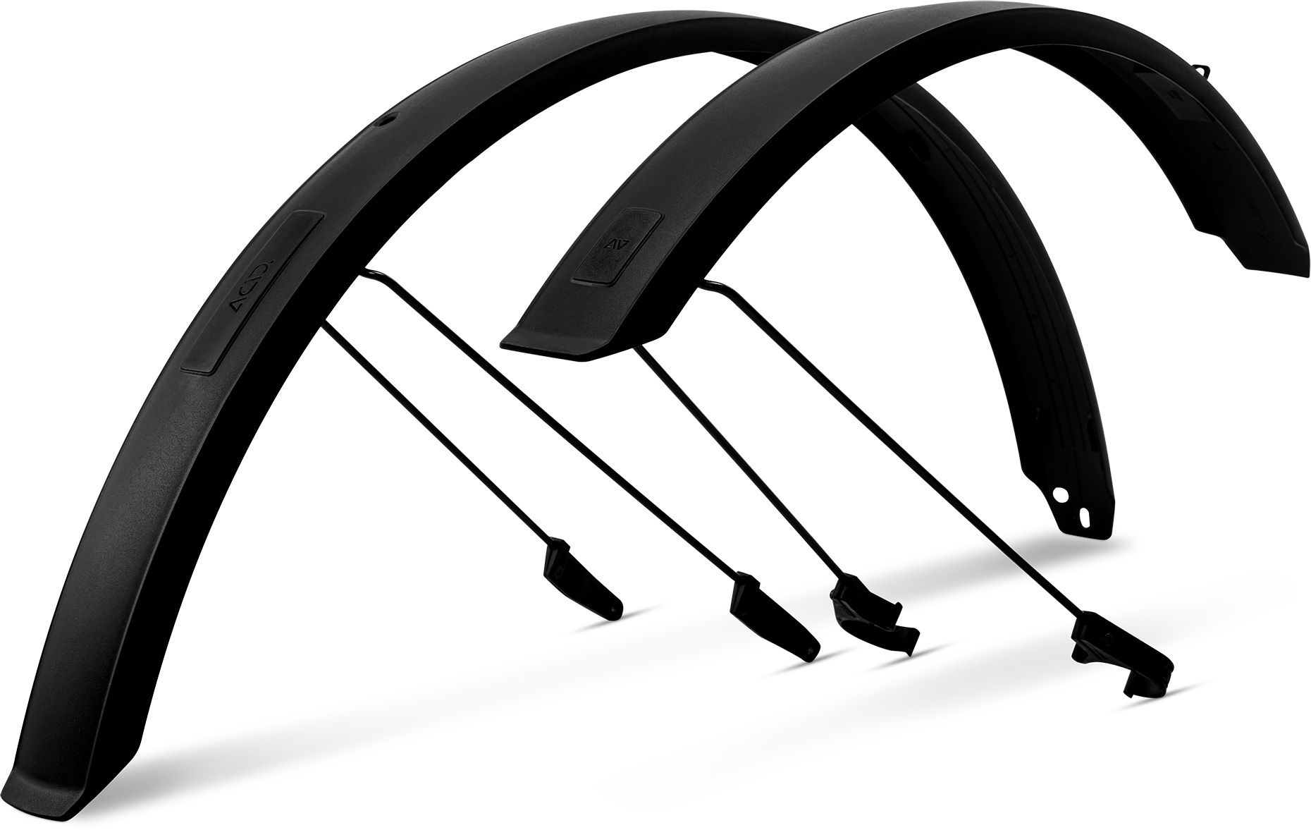 Cube ACID Mudguard Set BB Mount 65 - Black