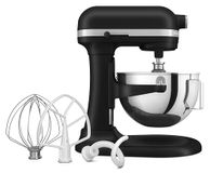 KitchenAid HEAVY DUTY 5KSM55SXXEBM Planetaria met hefschaal, 5,2 liter, matzwart