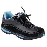 Portwest FW39 Steelite Sportschoen Stalen Neus Dames Lichtgewicht Duurzaam | Zwart, 41