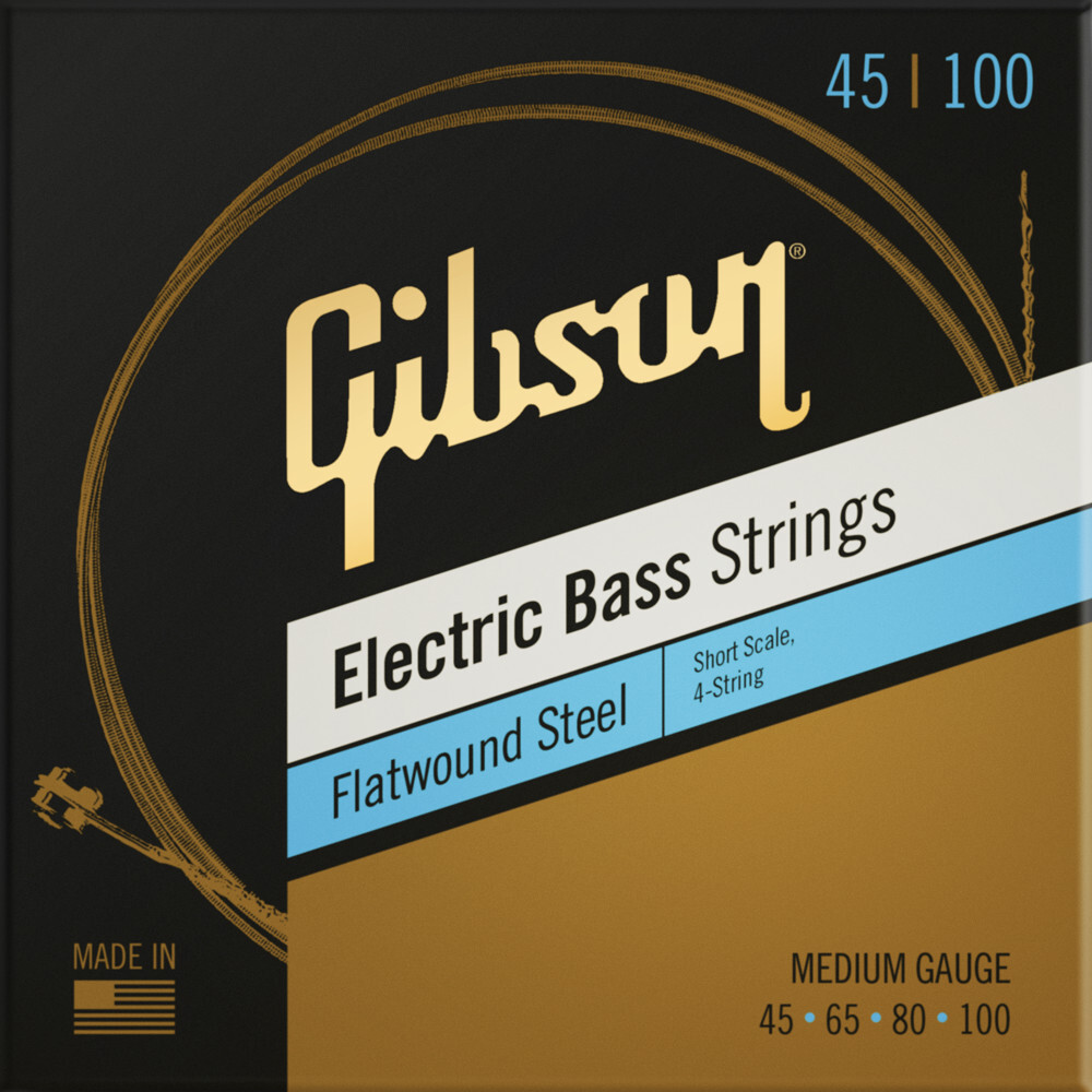 Gibson Flatwound Steel Short Scale Medium