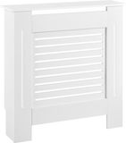en.casa Radiatoromkasting radiatorombouw MDF wit 78x19x82 cm