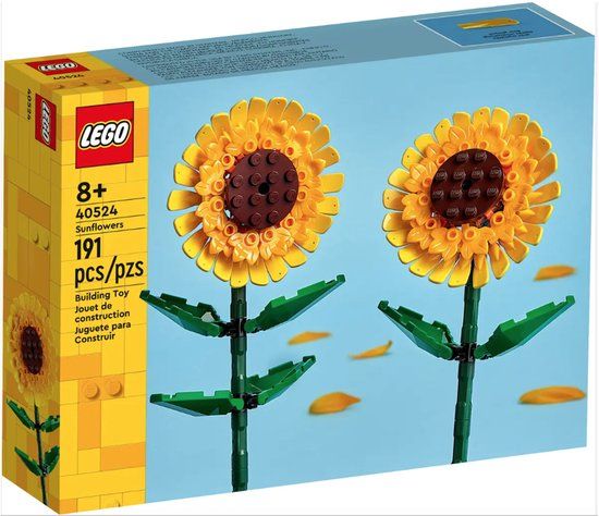 LEGO Iconic Zonnebloemen - Botanical Collection - 40524