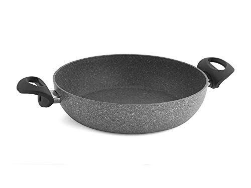 Zwilling Ballarini Italia Srl -Tradiz Pan met 2 handgrepen Cortina Granitium Eco inductie 24 cm