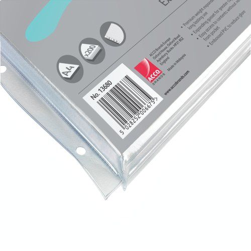 Rexel Nyrex Transparante Opbergmappen A4 Extra Capaciteit (5)