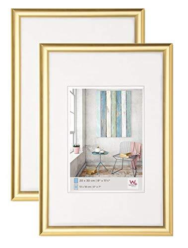 Walther Design Dubbelpak Trendstyle kunststof frame 40 x 60 cm, GOUD