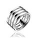 Zinzi Mart Visser by ZINZI zilveren ring glad wit MVR10