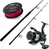 Faith Carp Tackle Faith X-Stalk Hybrid Set 9Ft 2,75lbs - Vishengel Set - Vishengel met Vismolen - Vislijn - Karper Set