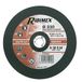 Ribitech PRDAEA230 kabelschijf, staal, 230 x 6,4 x 22,2 mm