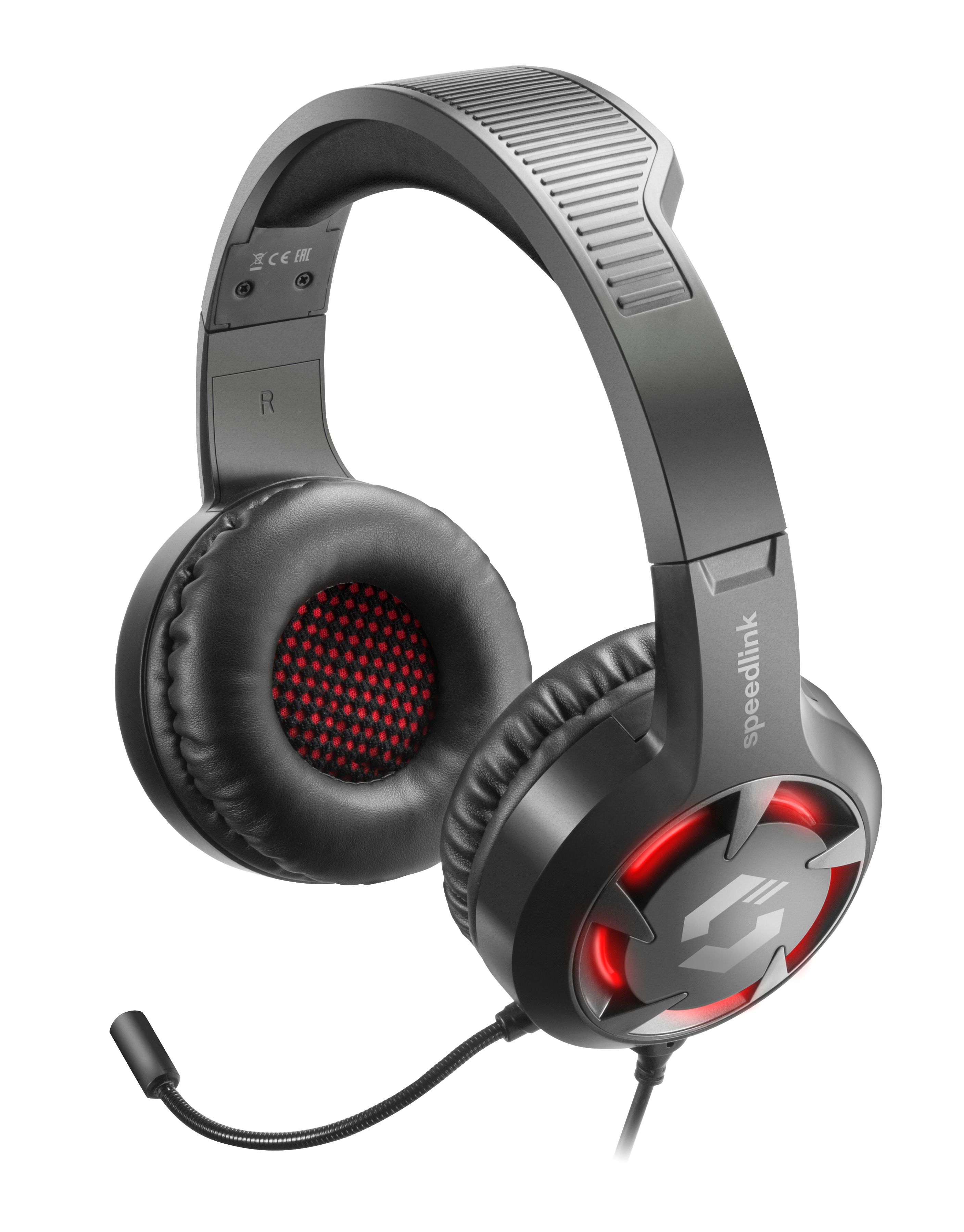 Speedlink Casad Hoofdtelefoon/headset Zwart