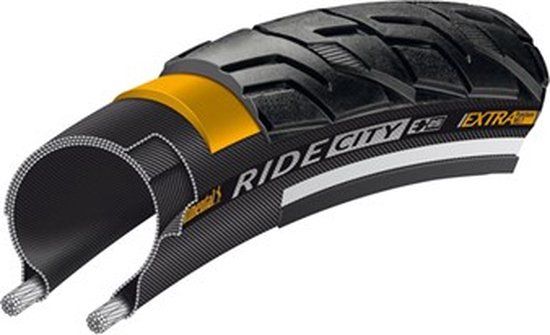 Continental Ride City Clincher band 28x1.40" Reflex E-25, bruin