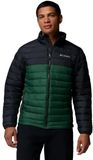 Columbia Heren Powder Lite 2 jas, puffer jas, regenwoud/zwart, X-Large