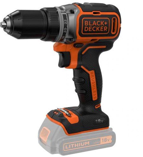 BLACK+DECKER BL186N - Boormachine - 18V - 52Nm - Zwart/Oranje