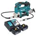 Makita DGP 180 RG accu vetspuit 18 V 690 bar + 2x accu 6.0 Ah + lader