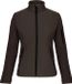 Kariban Dames softshell jas K400 - Chocolate - 3XL