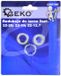 GEKO Jeu de bagues de réduction - 3 pièces - 22/20 - 16 - 12,7 mm