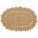 VidaXL Gebied tapijt naturel 205 x 305 cm jute
