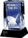 Longridge Golf Trofee Nearest the Pin Kristal Trofee 9.5 cm