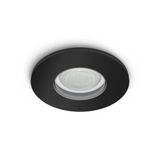 Philips Hue Xamento Smart Bathroom Recessed Spot Light - Black - Bluetooth - LED - Color Ambiance