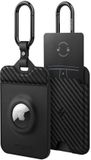 Spigen Kaarthouder/Hoesje Voor Tesla Key Card Air Tag (2 Stuks) - Transparant