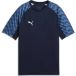 PUMA teamLIGA26 Jersey Jr, 140, Navy Wit-Blauw Horizon