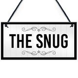 RED OCEAN The Snug Sign Nieuwe Thuis Gift Zomerhuis Teken Opknoping Deur Teken Gift Voor Familie
