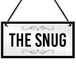 RED OCEAN The Snug Sign Nieuwe Thuis Gift Zomerhuis Teken Opknoping Deur Teken Gift Voor Familie