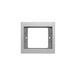 Hager K5 - frame 1 element aluminium