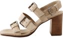 Next - Dames - Forever Comfort® leren sandalen met gesp - Bruin