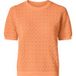 ESMARA® Pull en maille ajourée femme (orange, S (34/36))
