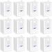 PromoHome 12 Stuks Stofzakken Voor ECOVACS DEEBOT X2/X2 Omni/X2 Pro/DEX86 Stofzuiger Robot Vervangende Onderdelen, Auto-Leeg Station DDB030025