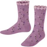 FALKE Ditsy Flowers katoen sokken kinderen roze - maat 35-38