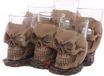 Puckator Skelet borrelglaasjes set/6