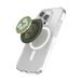 PopSockets: PopGrip Round voor MagSafe - Adapterring voor MagSafe inbegrepen - Uitbreidende telefoonstandaard en grip met verwisselbaar bovendeel voor smartphones en hoesjes - Bloemenreliëf
