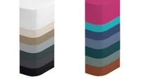 Good Morning Hoeslaken Effen Kleur - Kind 70x150 cm - Blauw - 100% Katoen Jersey