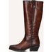 Blasz Hoge Laarzen Dames 2dotta210, Maat: 37, Materiaal: Leer, Kleur: Cognac