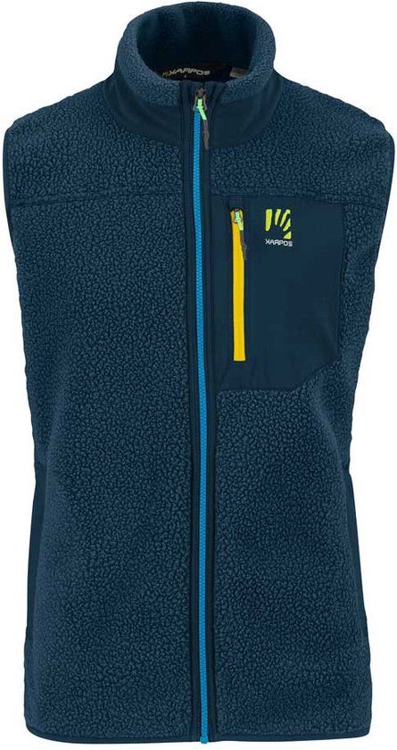Karpos 80's Fleece Vest - Blue - Men's XL - 8050949928769