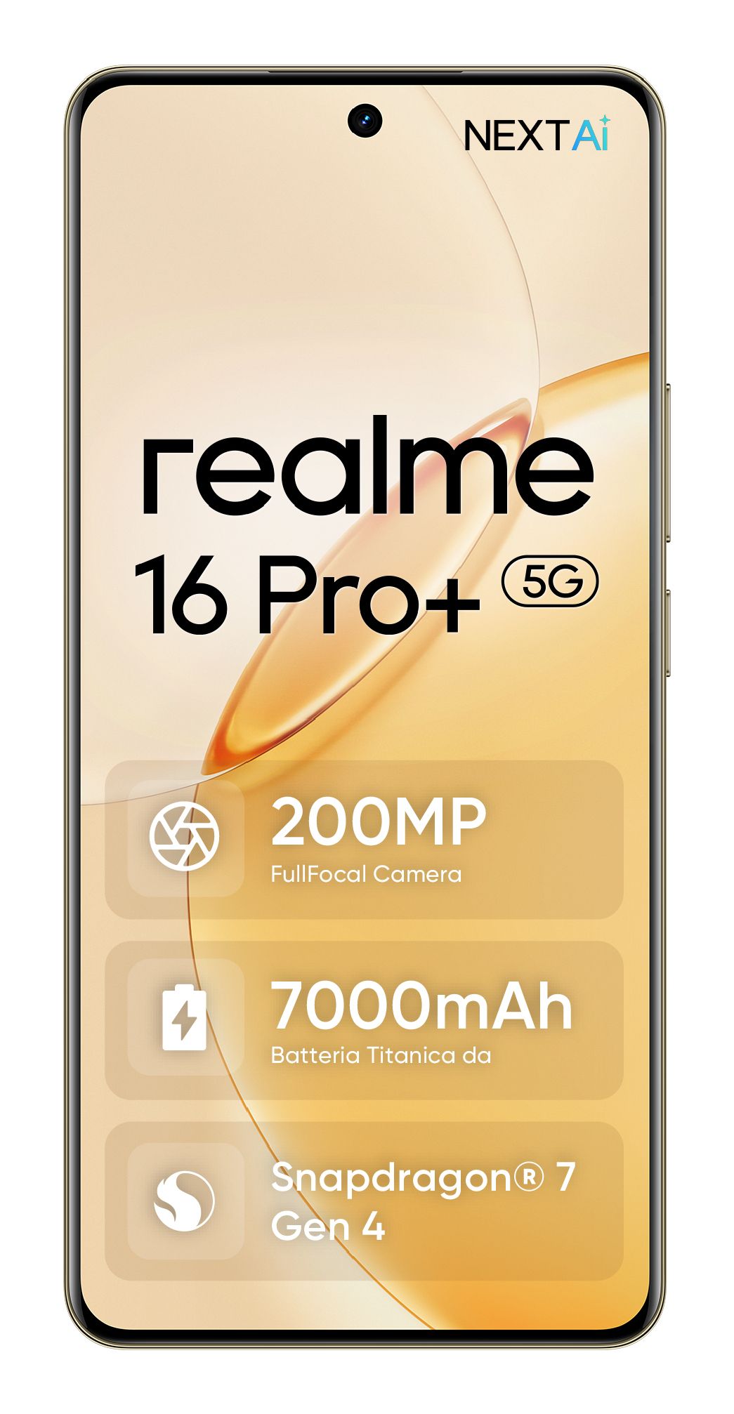 realme 16 Pro+ 5G 512GB Goud