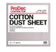 ProDec Contractor 12ft x 9ft Katoenen Stofdoek voor Decoratie, Tapijtbeschermer, Wasbare Dumpdoek, Verfschild, Schilderijvellen, Zware Stofvellen voor Meubels, Verfdoek
