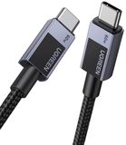 Ugreen L524 USB-C naar USB-C Kabel, 60W, PD, 0,5m (Grijs)