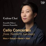 Cello Audax Records Gulrim Choï, Ensemble Diderot & Johannes Pramsohler - Cello Concertos From Northern Germany (CD)