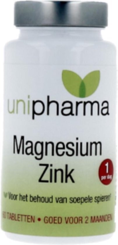 Unipharma Magnesium & Zink Tabletten 60st