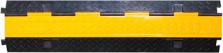Walther Werke Kabelbrug 39870020 Rubber Zwart, Geel Aantal kanalen: 2 1000 mm