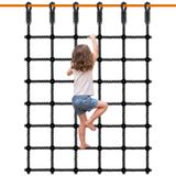 OEM Klimnet voor kinderen, 196x125 cm, nylon, zwart – Klimrek