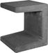 Merkloos Gardenlux U-element zwart 40x40x50 cm