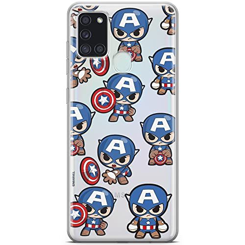 ERT GROUP mobiele telefoonhoesje voor Samsung A21s - Marvel Captain America 029
