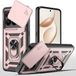 Techsuit Hoesje geschikt voor HONOR 400 Smart - Camshield Back Cover - Roségoud